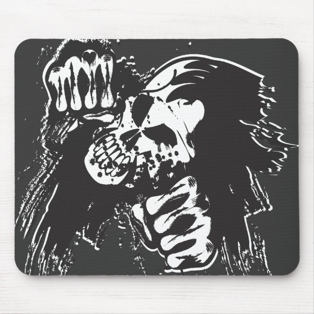 Skull för skenben musmatta (Framsidan)