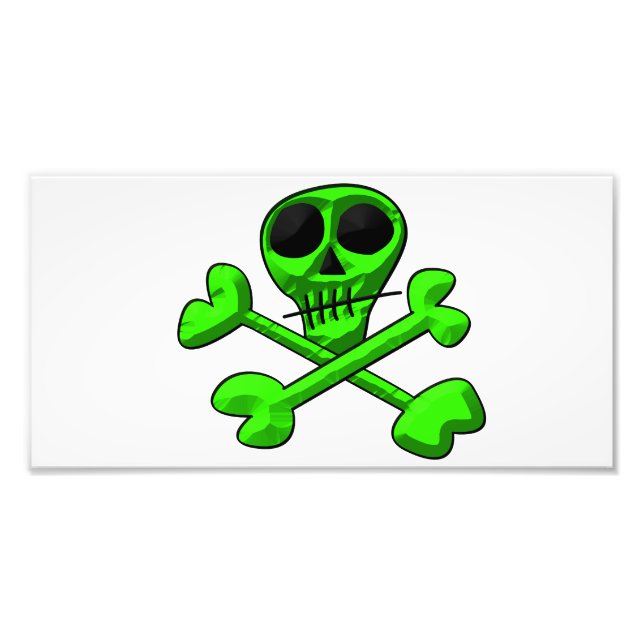 Skull Fototryck (Framsidan)