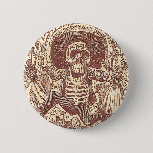 Skull från Oaxaca, La Calavera Oaxaqueña Knapp