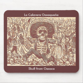 Skull från Oaxaca, La Calavera Oaxaqueña Musmatta