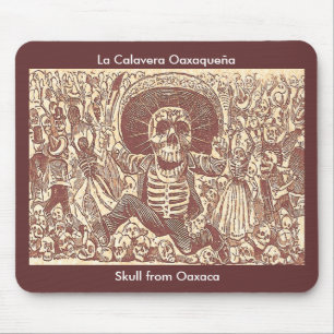 Skull från Oaxaca, La Calavera Oaxaqueña Musmatta