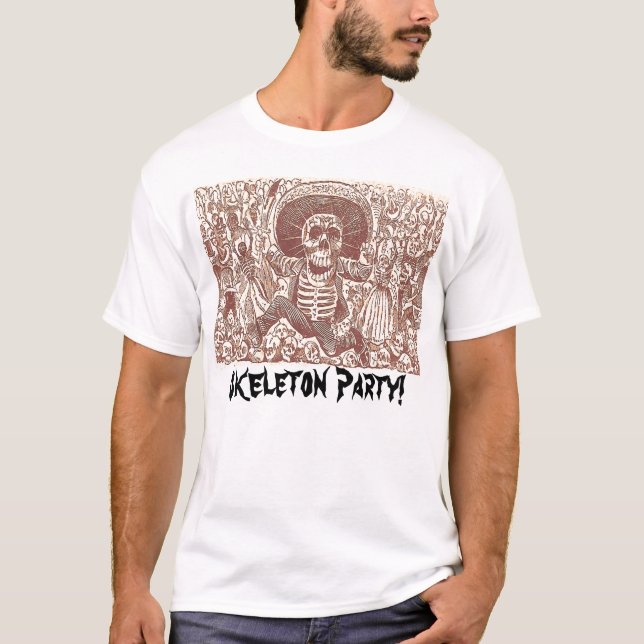 Skull från Oaxaca, La Calavera Oaxaqueña Tee (Framsida)