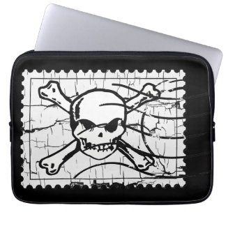 Skull Frimärke 2 Laptop Fodral