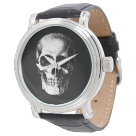 Skull Gothic Halloween Bröllop Watch Armbandsur