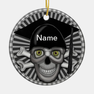 Skull Grad Julgransprydnad Keramik