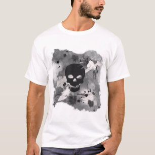 Skull Graffiti T Shirt