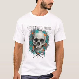 Skull Graphic T Shirt – Modern Skull Design