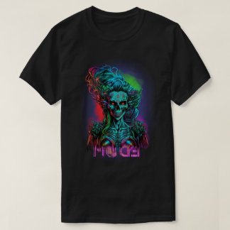 Skull guddess t shirt