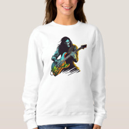 Skull Guitarist 3 T Shirt