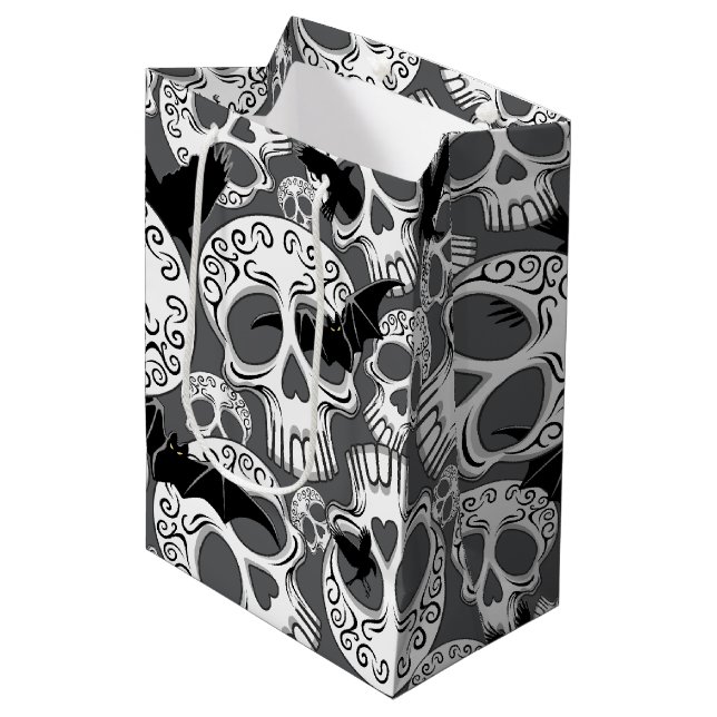 Skull Halloween Decorative Calaveras (Framsidan Vinklad)