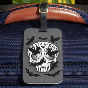 Skull Halloween Decorative Calaveras Bagagebricka