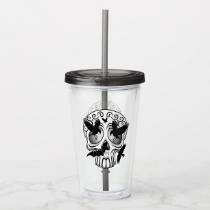 Skull Halloween Decorative Calaveras Take Away Mugg
