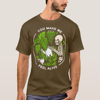 Skull Halloween du får mig att känna mig levande g T Shirt
