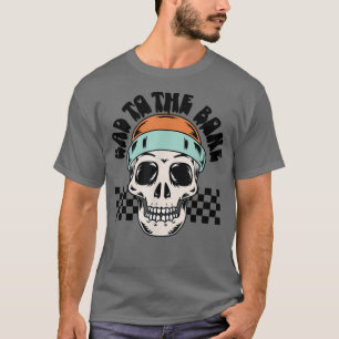 Skull Halloween Motorcycle Biker Party Funny Hallo T Shirt
