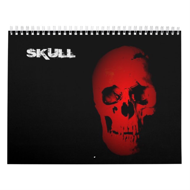 Skull Heavy Metall Punk Sten Fantasy Art Kalender (Omslag)