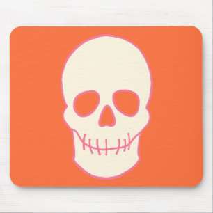 Skull i Rosa, Orange och grädde Musmatta