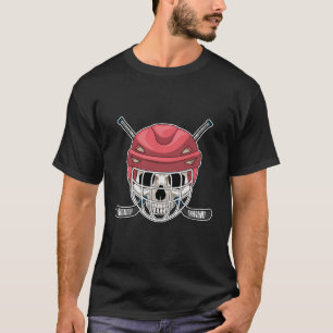 Skull Ice hockey Ice hockey-klubba T Shirt
