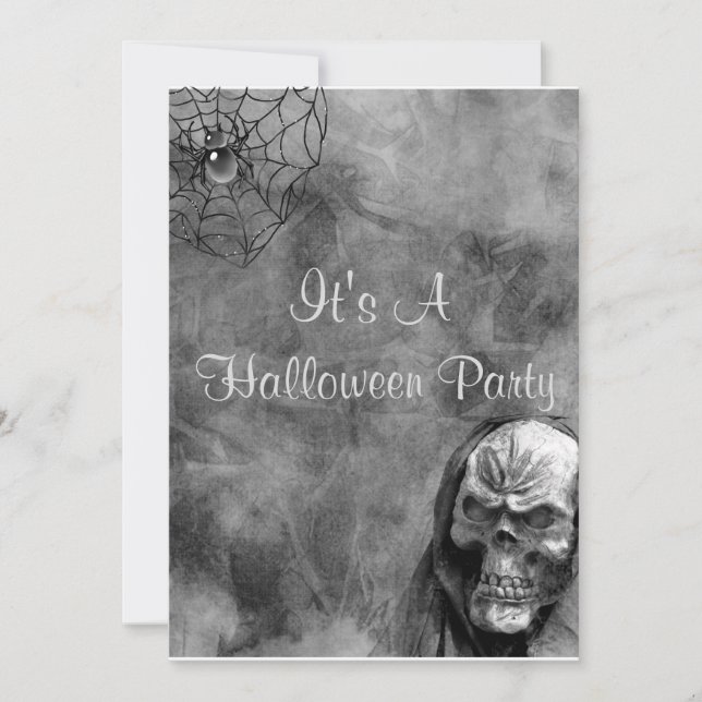 Skull Inbjudningar (Framsida)