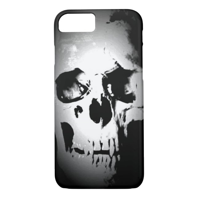 Skull iPhone 7 Fodral Case-Mate iPhone Skal (Baksida)