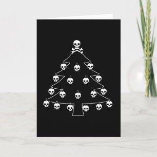 Skull Julgran Helgkort