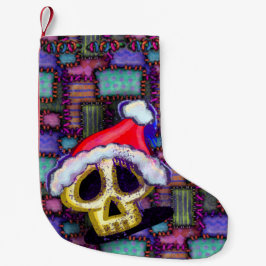 Skull jultomte liten julstrumpa