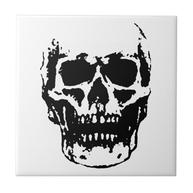 Skull Kakelplatta (Framsidan)