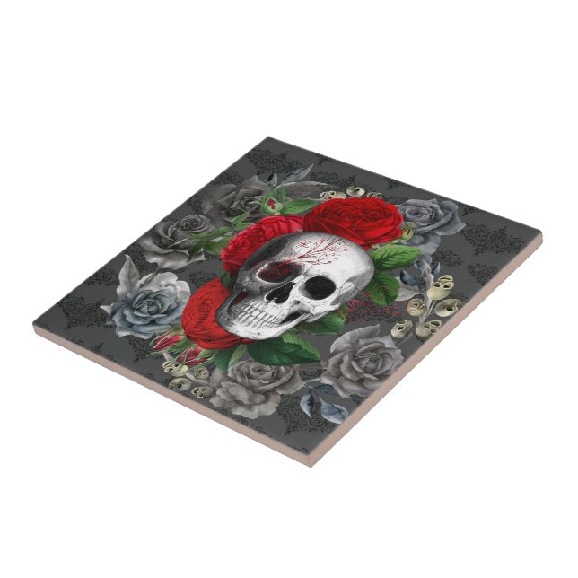 Skull Kakelplatta (Sidan)