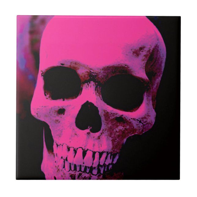 Skull Kakelplatta (Framsidan)