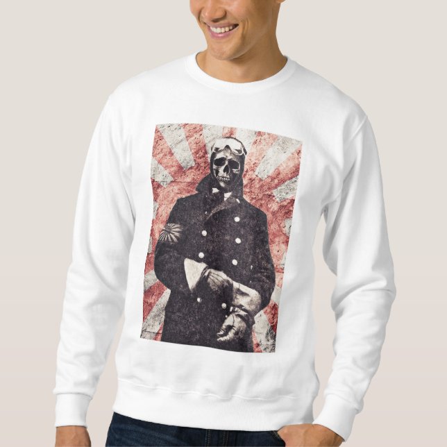 Skull kamikaze sweatshirt (Framsida)