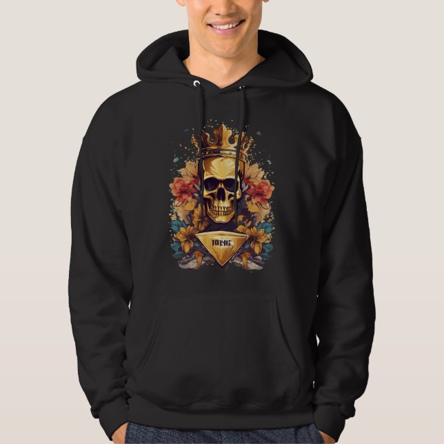 Skull King Hoodie (Framsida)