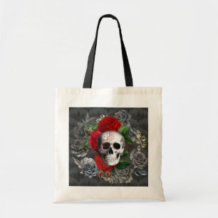 Skull-knappsats Tygkasse