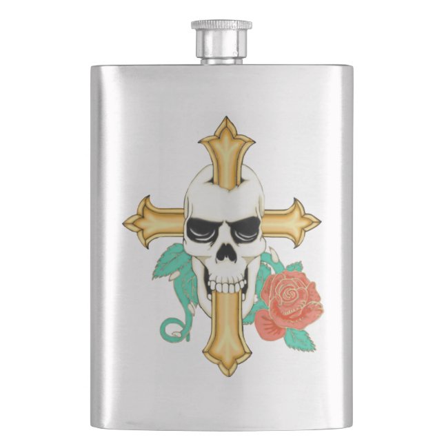 Skull Kor och Ro Fickplunta (Framsidan)