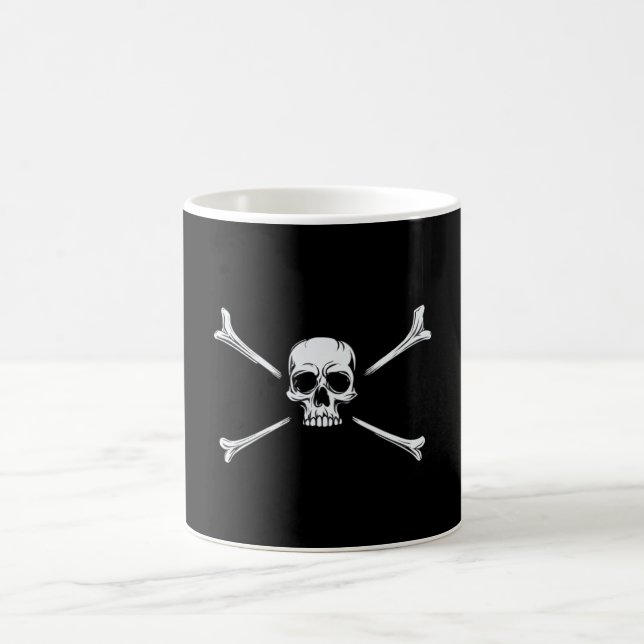 Skull & korsben Rebel Kaffemugg (Center)
