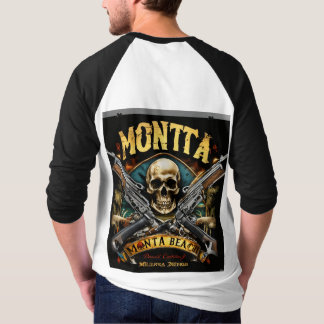 "Skull & korsben Sten Band Tee" T Shirt