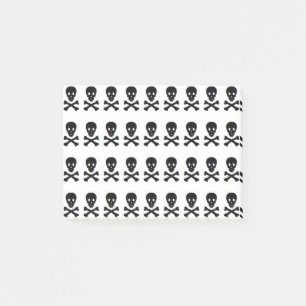 SKULL & KORSBONER POST-IT BLOCK