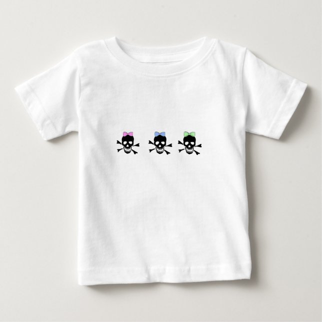 Skull & krökar tee (Framsida)
