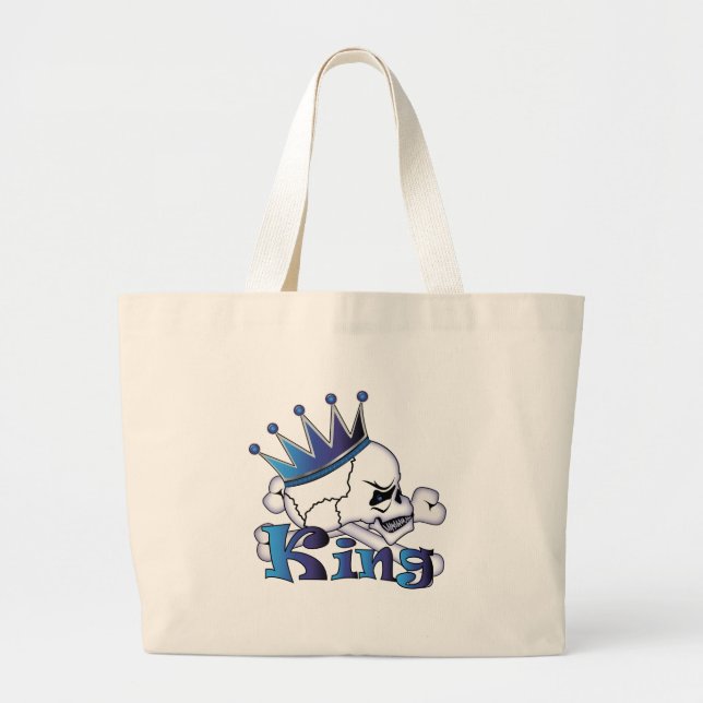 Skull Kung Jumbo Tygkasse (Framsidan)