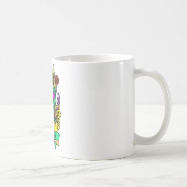 SKULL KUNG KAFFEMUGG (Höger)