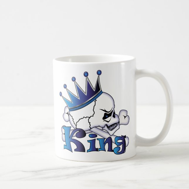 Skull Kung Kaffemugg (Höger)