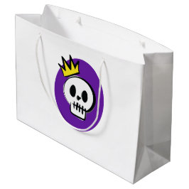 Skull Kung - minimal Halloween Gift Bag