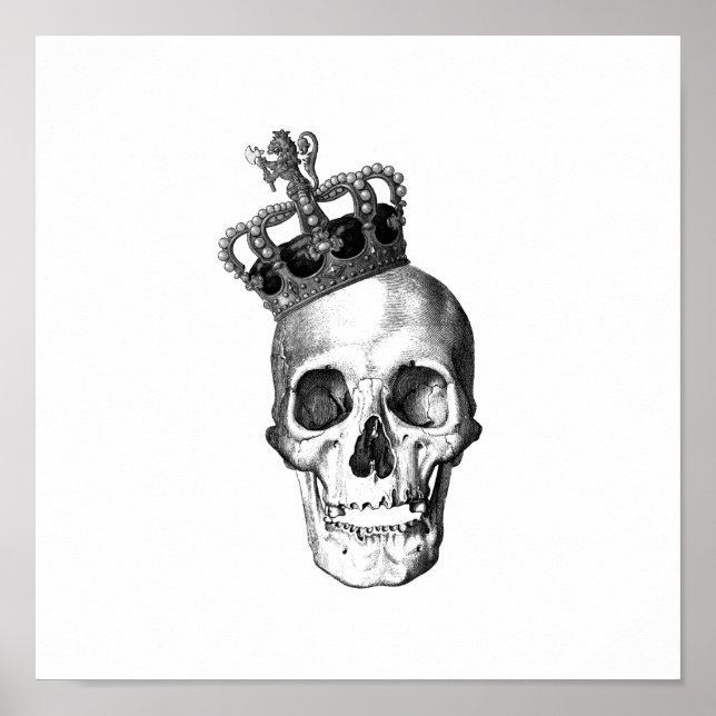 Skull Kung Poster (Framsidan)