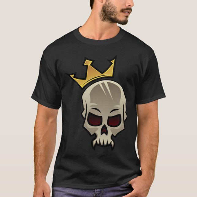 Skull Kung T Shirt (Framsida)
