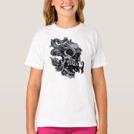 Skull Kvinnors Bella Flowy Långärmad T-Shirt