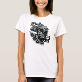 Skull Kvinnors Bella Flowy Långärmad T-Shirt
