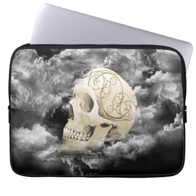 Skull Laptop Fodral (Framsidan)