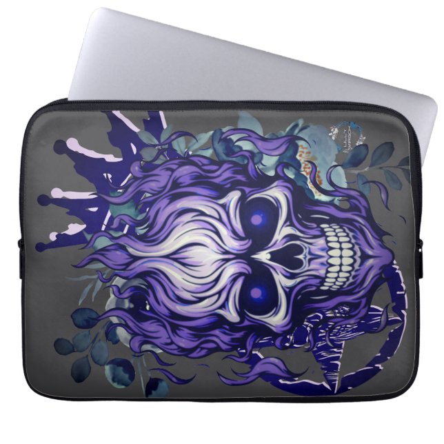 Skull Laptop Fodral (Framsidan)