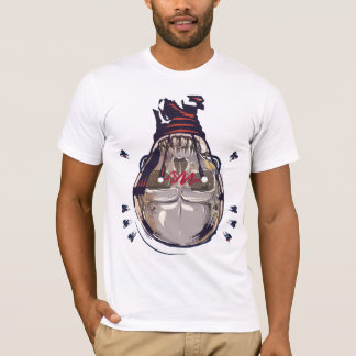 Skull light Bulb T Shirt