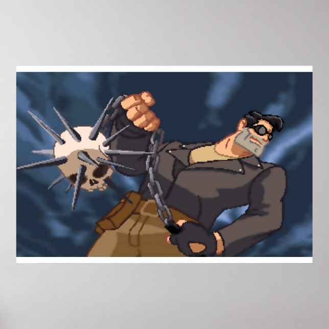 Skull Mace Poster (Framsidan)