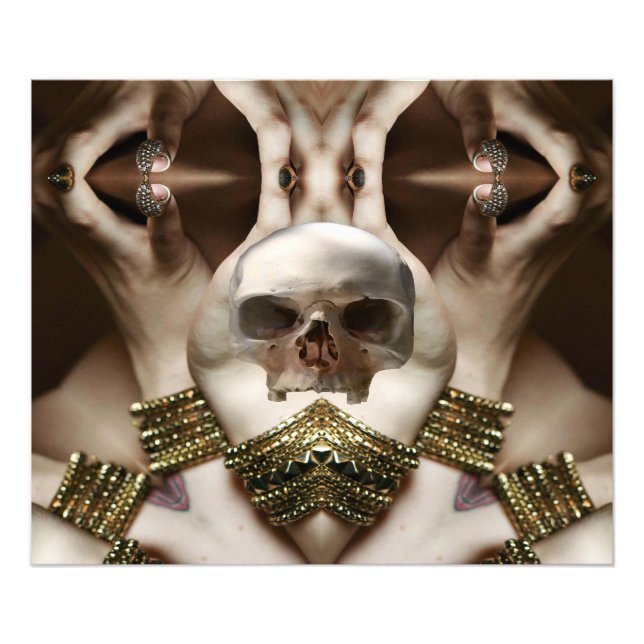 Skull Magic Fototryck (Framsidan)