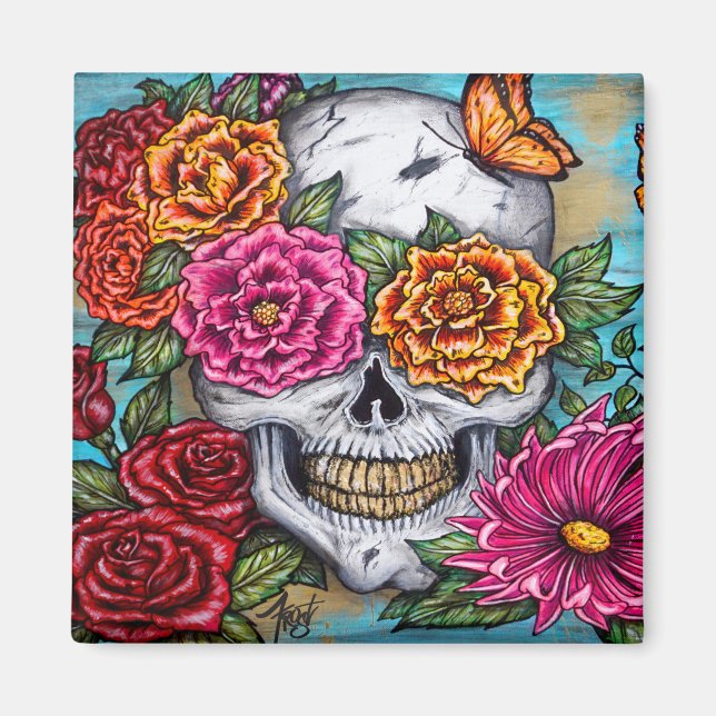 Skull Magnet (Framsidan)